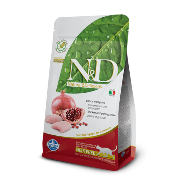 N&D CAT PRIME CHICKEN POMEGRANATE NEUTERED 5kg