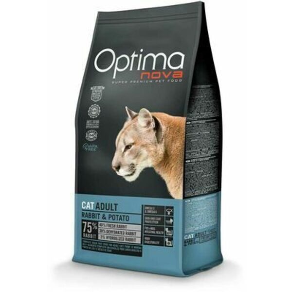 OPTIMANOVA Cat Adult GF Rabbit & Potato 2 kg