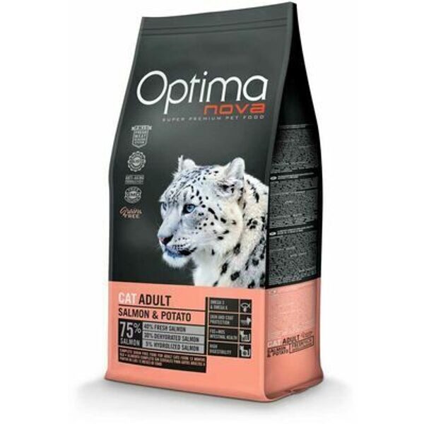 OPTIMANOVA Cat Adult GF Salmon & Potato 2 kg