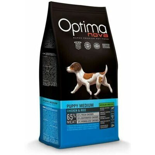 OPTIMANOVA Puppy Medium Chicken & Rice 2 kg