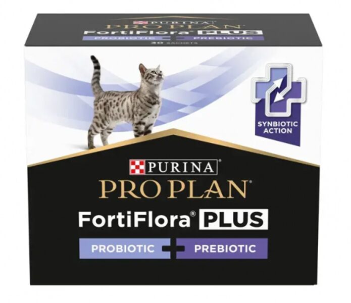PRO PLAN FortiFlora PLUS ar prebiotiku piedeva kaķiem, 1,5g