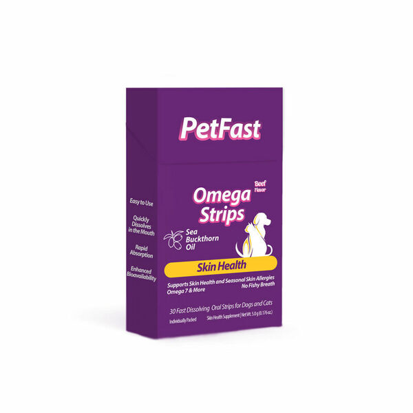 PetFast Omega plāksnītes Skin Health N30