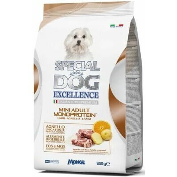 SPECIAL DOG Excellence MONOPROTEIN Mini Adult with Lamb 0,8 kg