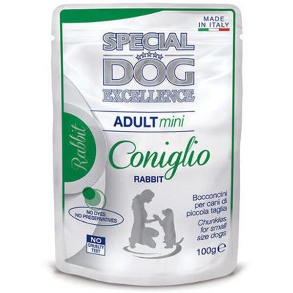 SPECIAL DOG Excellence pouches adult Mini with rabbit 100 g