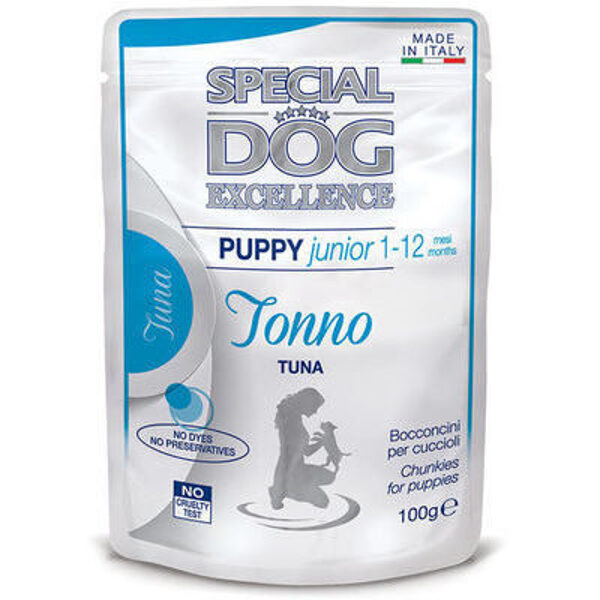 SPECIAL DOG Excellence pouches puppy&junior with tuna 100 g