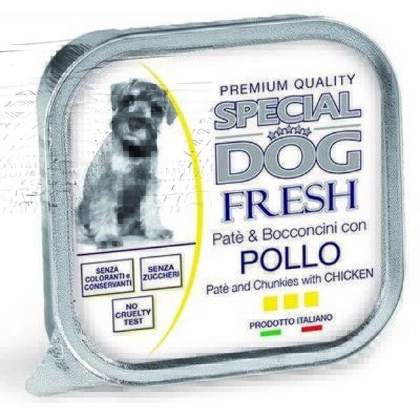 Special Dog Fresh pastēte un gabaliņi ar cāļa gaļu 150 g