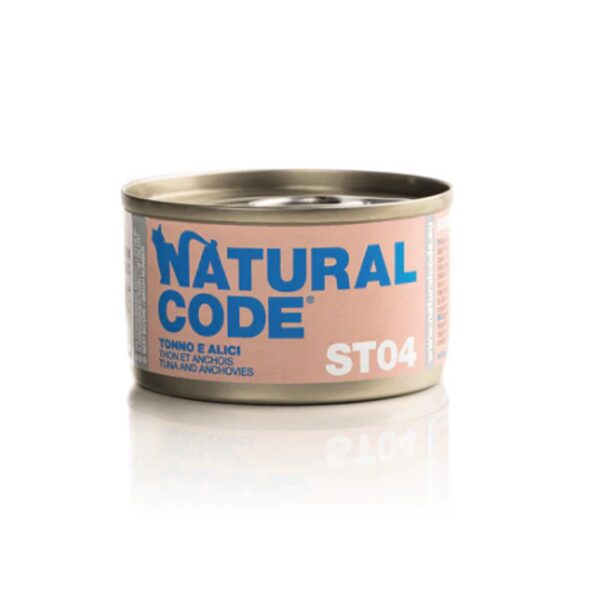 Forza10 Natural Code Steril 04 - Tuncis un anšovi 12x85g