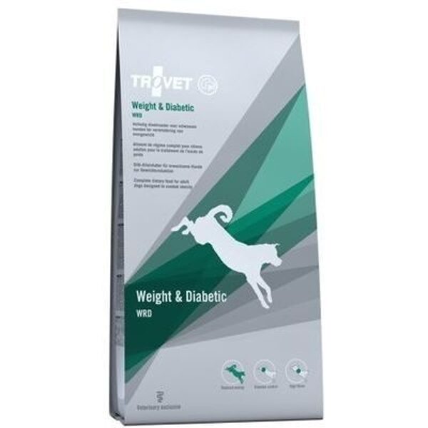 Trovet Weight & Diabetic dog 12,5 kg WRD
